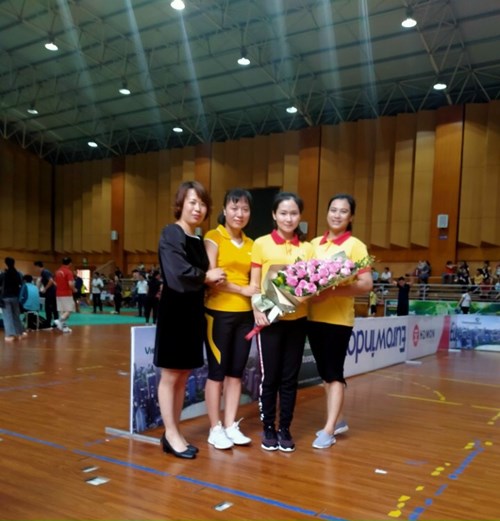 Trường mầm non Tuổi Hoa tham gia Ngày hội Văn hóa - Thể thao quận Long Biên năm học 2020-2021