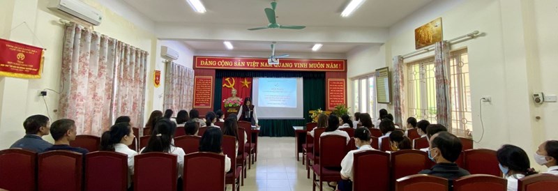 Trường MN Việt Hưng tổ chức Hội nghị  về rà soát, bổ sung quy hoạch Hiệu trưởng, Phó hiệu trưởng các trường công lập thuộc Quận giai đoạn 2020-2025 