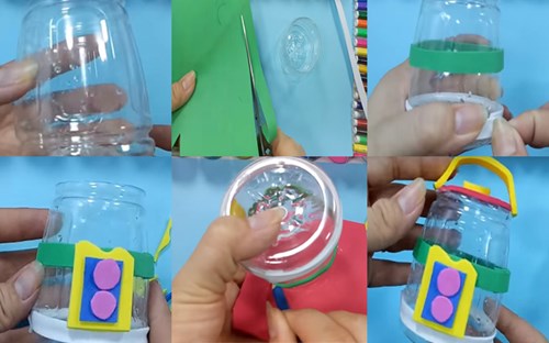 Tự tạo trò chơi từ chai nhựa