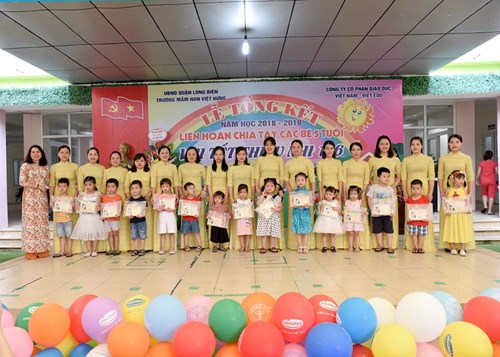  Lễ tổng kết năm học 2018-2019 tại trường mầm non Việt Hưng!