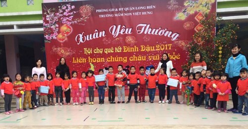 Trường mầm non Việt Hưng tổ chức “Liên hoan chúng cháu vui khỏe 
