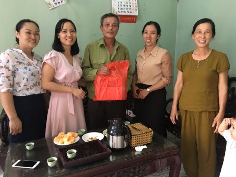 Trường mầm non Việt Hưng tổ chức tri ân các bác thương binh là phụ huynh của các đồng chí CBGVNV nhà trường.