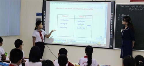 Trường tiểu học Ái Mộ A tổ chức thành công các chuyên đề dạy học theo định hướng phát triển năng lực của học sinh