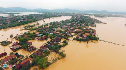 Thư kêu gọi ủng hộ nhân dân các tỉnh miền Trung bị thiệt hại do mưa lũ
