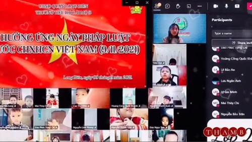 Hưởng ứng ngày Pháp luật nước Cộng hoà xã hội chủ nghĩa Việt Nam 9/11/2021
