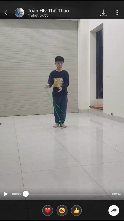 Học sinh trả bài môn thể dục  tuần 21 ( Nguyễn Minh Đức A 5A2 )