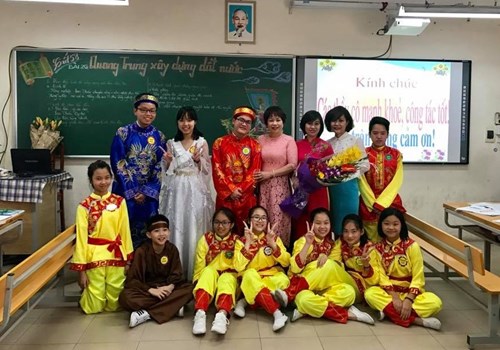 Chúc mừng cô giáo Nguyễn Thị Kim Nhung
đạt giải Nhất giáo viên dạy giỏi cấp Thành phố