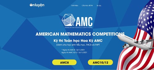 Công văn về việc Tổ chức kỳ thi Toán học Hoa kỳ - AMC8 2021