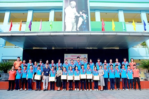 Giải chạy báo Hà Nội mới vì hòa bình lần thứ 47 - Năm 2022 trường THCS ÁI Mộ