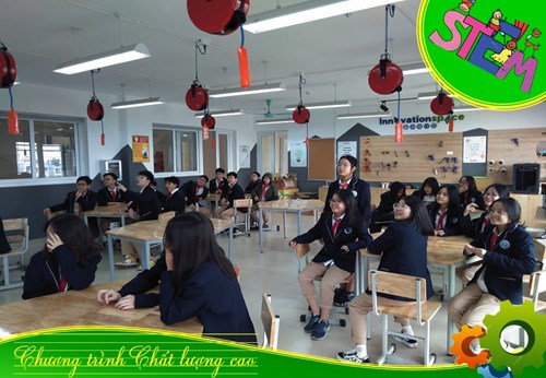 Chương trình giáo dục STEM tại trường THCS Chu Văn An - Long Biên