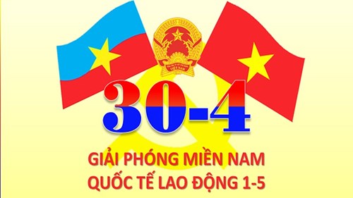 Thông báo về việc nghỉ lễ ngày giải phóng Miền Nam 30/4 và Quốc tế Lao động 1/5/2021 trường THCS Chu Văn An