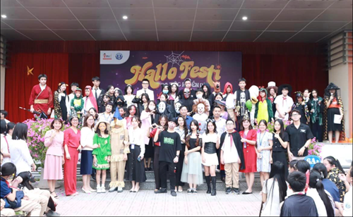 Halloween - lễ hội ma quái đầy vui nhộn của học sinh trường THCS Chu Văn An