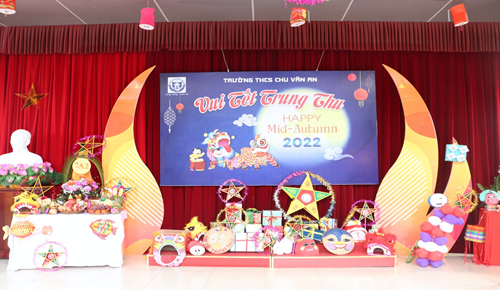 “Vui Tết Trung Thu” – Hội Trăng Rằm ấm áp, yêu thương tại trường THCS Chu Văn An. 