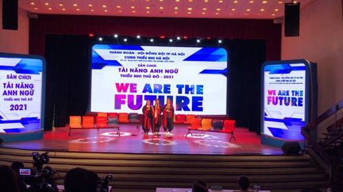 Những tài năng trẻ THCS Đô Thị Việt Hưng với giải thi:  Tài năng Anh Ngữ Việt Nam trong thiếu nhi thủ đô năm 2021 