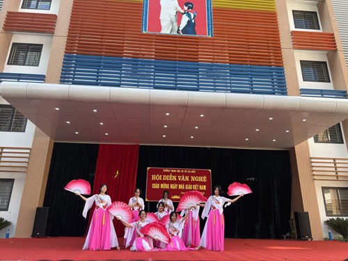 Trường THCS Gia Quất tổ chức chuỗi hoạt động thi đua chào mừng ngày Nhà giáo Việt Nam 20/11
