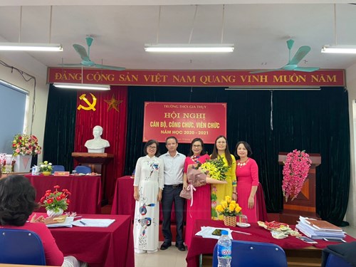 TRƯỜNG THCS GIA THỤY Kỷ niệm 20/10 –Ngày thành lập Hội liên hiệp phụ nữ Việt Nam