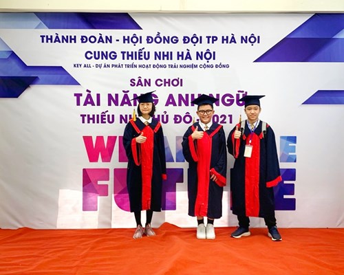 Học sinh trường THCS LÊ QUÝ ĐÔN tham dự cuộc thi Tài năng Anh ngữ Việt Nam