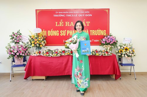 Cô giáo Khúc Thị Thanh Hiền- Tấm gương tiêu biểu tháng 12/2021