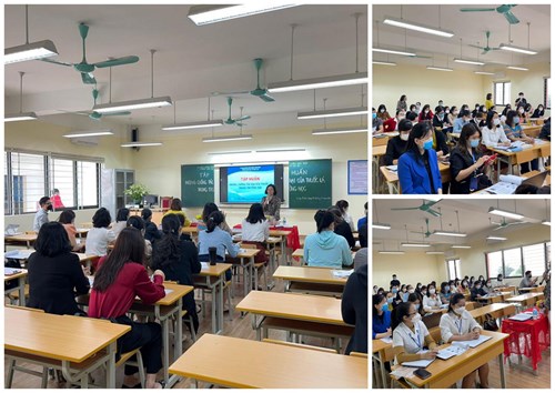 Phòng GDĐT quận Long Biên phối hợp cùng trường THCS Lê Quý Đôn tổ chức tập huấn phòng, chống tác hại thuốc lá trong trường học