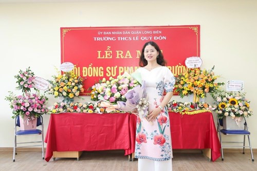Cô giáo Hoàng Thu Trang- Tấm gương giáo viên cống hiến hết mình với sức trẻ