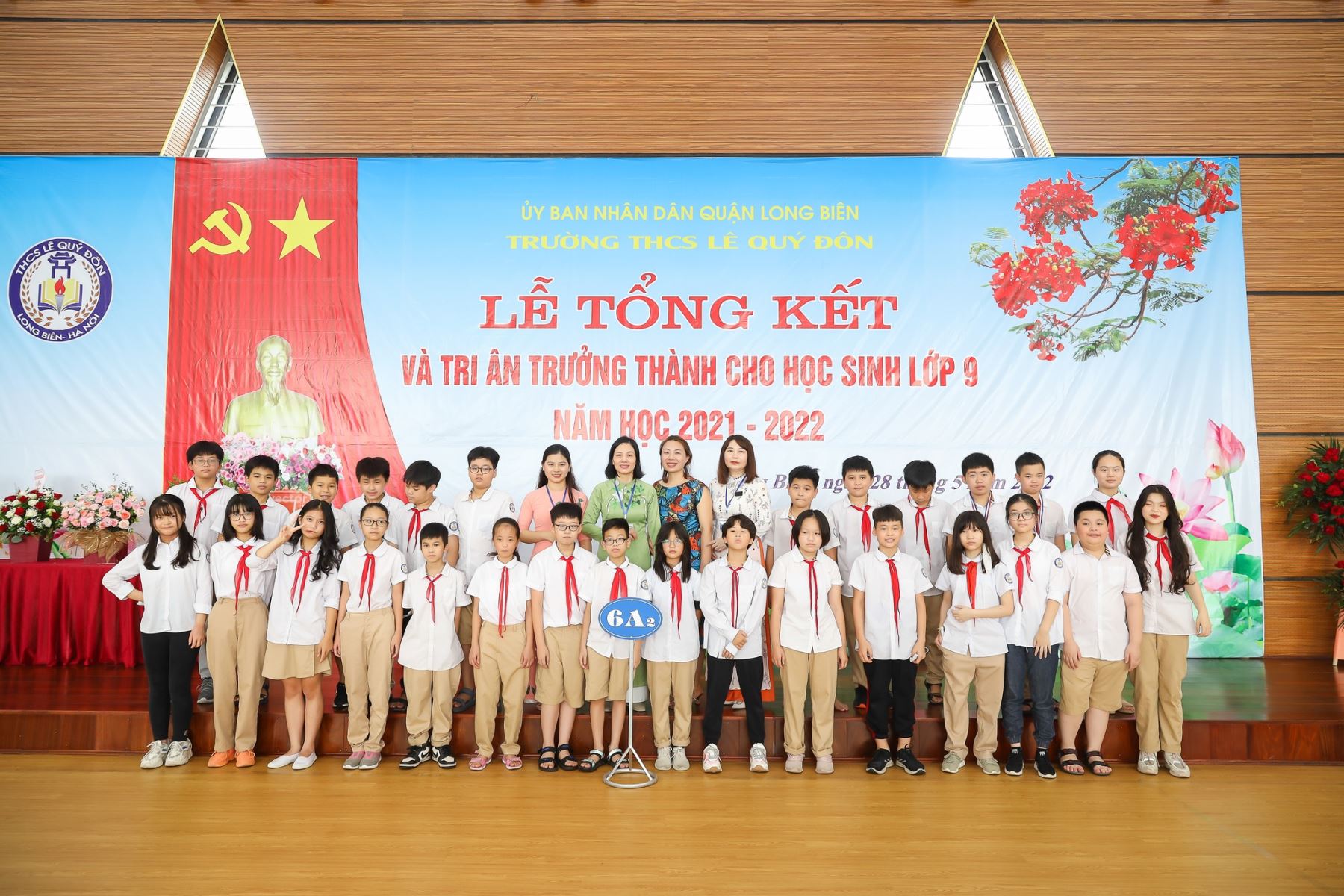 Lễ tổng kết năm học 2021-2022 và Tri ân, trưởng thành cho học sinh lớp 9 trường THCS Lê Quý Đôn