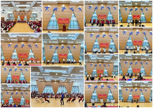 Trường THCS Lê Quý Đôn tổ chức Ngày hội thể dục thể thao lần thứ nhất năm học 2021-2022