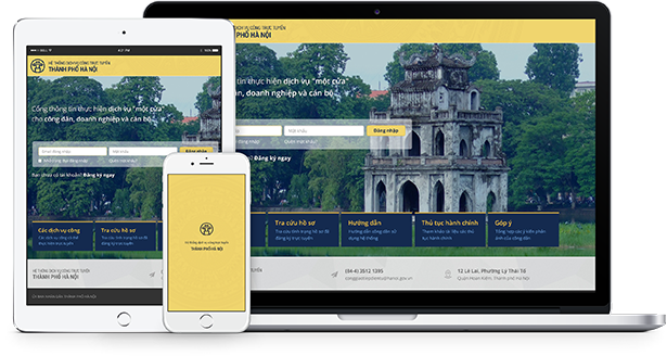 Hướng dẫn về dịch vụ công trực tuyến thành phố Hà Nội