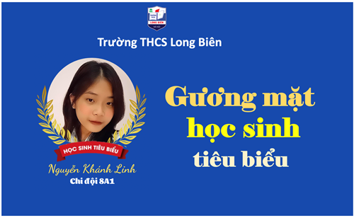 Nguyễn Khánh Linh - Bạn lớp phó văn nghệ tài năng của lớp 8A1