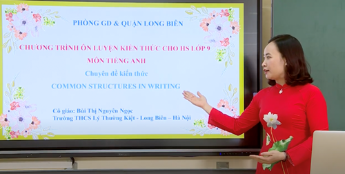 Chuyên đề tiếng Anh: COMMON STRUCTURES IN WRITING