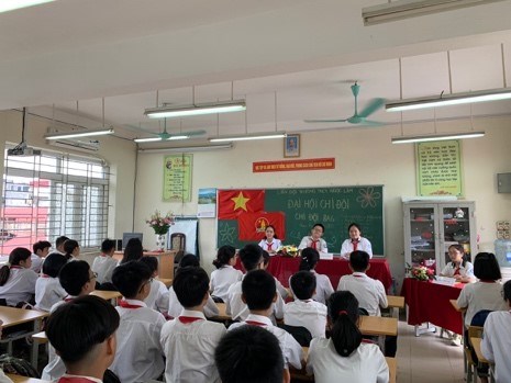 Đại hội Chi đội trường THCS Ngọc Lâm năm học 2020 - 2021