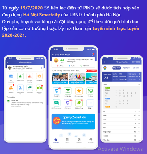 Hướng dẫn sử dụng lấy mã đăng kí tuyển sinh trực tuyến trên Hanoi Smartcity