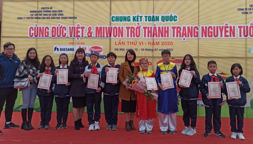 Chung kết toàn quốc “Cùng Đức Việt và Miwon trở thành Trạng nguyên tuổi 13”  lần thứ VI năm 2020