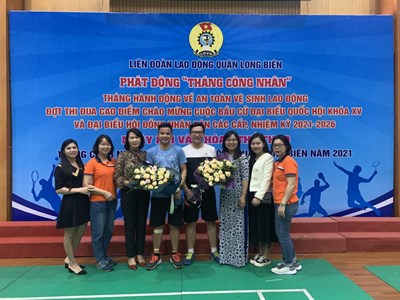 Cán bộ, giáo viên, nhân viên trường THCS Ngọc Lâm hưởng ứng  Ngày hội Văn hóa - Thể dục thể thao Quận Long Biên 