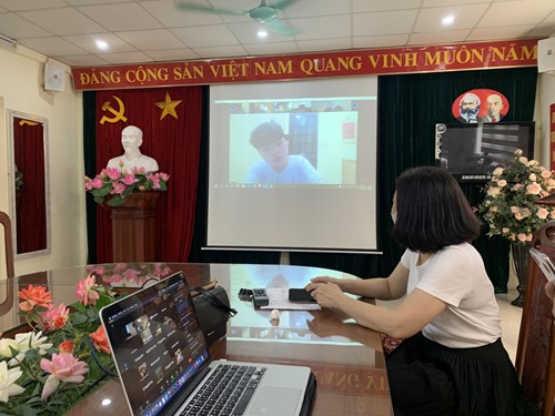 Trường THCS Ngọc Lâm tổ chức thi khảo sát môn Anh và môn Sử tháng 05/2021 theo đề của Phòng giáo 