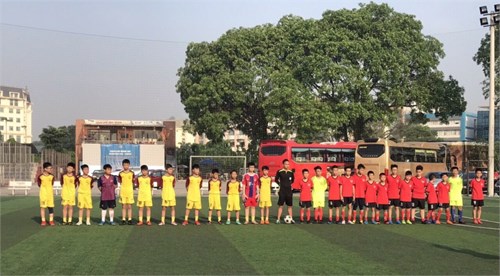 Giải bóng đá truyền thống trường THCS Ngọc Lâm - Ngày hội của cầu thủ nhí không chuyên

​