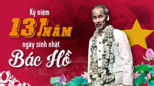 Kỷ niệm 131 năm ngày sinh Chủ tịch Hồ Chí Minh vĩ đại (19/5/1890-19/5/2021)