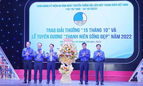 Tự hào truyền thống 66 năm Hội Liên hiệp Thanh niên Việt Nam