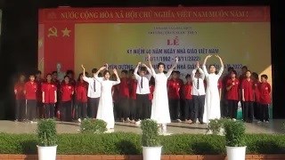 Hội thi văn nghệ chào mừng Kỉ niệm 40 năm ngày Nhà giáo Việt Nam (20/11/1982 - 20/11/2022) - Tiết mục dự thi của lớp 8A5