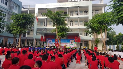 Trường THCS Nguyễn Bỉnh Khiêm –Ngôi trường mới ghi dấu ấn niềm tin và hi vọng!