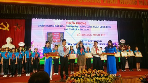 Chúc mừng Đại Hội cháu ngoan Bác Hồ quận Long Biên lần thứ IV - năm 2020