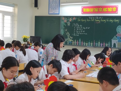 Trường THCS Nguyễn Bỉnh Khiêm tham gia hội thi giáo viên dạy giỏi năm học 2020-2021