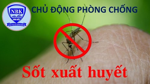 Trường THCS Nguyễn Bỉnh Khiêm tổng vệ sinh môi trường diệt bọ gậy, phòng chống dịch sốt xuất huyết, 