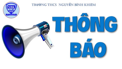 Thông báo số 17/TB-THCS ngày 25/7/2021 của trường THCS Nguyễn Bỉnh Khiêm về việc thực hiện chỉ thị 17/CT-UBND ngày 23/7/2021 và kế hoạch 2656/KH-SGDĐT ngày 24/7/2021