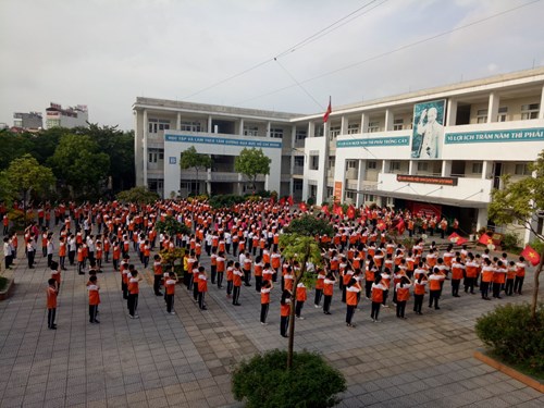   Chung kết giải Chạy báo Hà Nội mới lần thứ 46 vì hòa bình Trường THCS Phúc Đồng