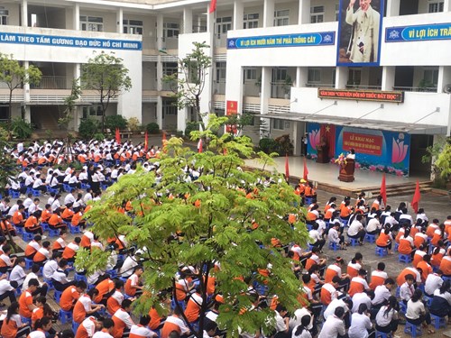 Trường THCS Phúc Đồng tổ chức Lễ khai mạc “Tuần lễ hưởng ứng học tập suốt đời” năm 2020