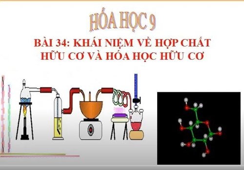 Hóa học 9 - Bài 34 - Tiết 43: Khái niệm về hợp chất hữu cơ và hóa học hữu cơ