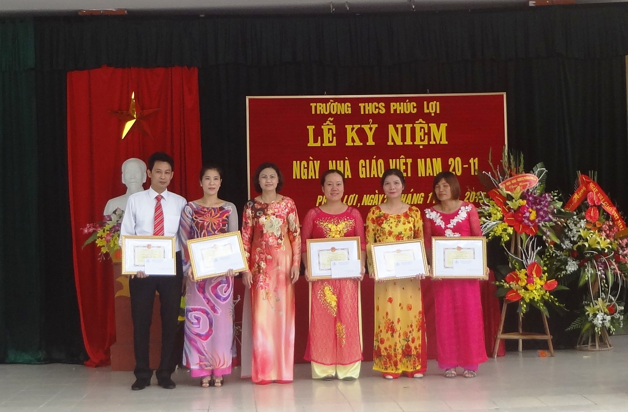 Lễ kỉ niệm ngày nhà giáo Viêt Nam