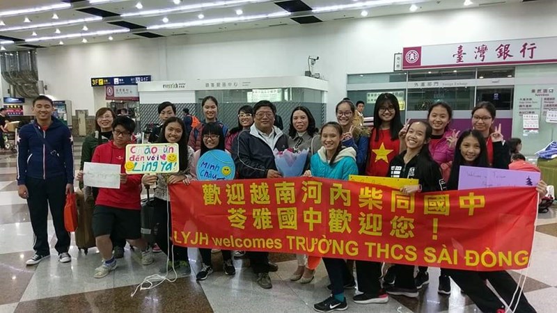 Chương trình giao lưu học sinh Châu Á - ASEP: Trường THCS Sài Đồng giao lưu với Trường Ling-ya ( Đài Loan)