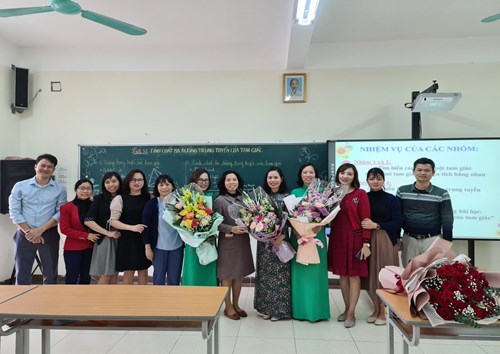 Trường THCS Sài Đồng tham gia Hội thi “Giáo viên dạy giỏi” cấp Quận  năm học 2020-2021