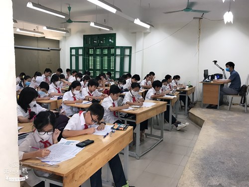 Thầy và trò trường THCS Thạch Bàn đã hoàn thành đợt Kiểm tra đánh giá giữa học kì I năm học 2022 - 2023
